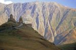 This view of Georgia's Tsminda Sameba Church is unforgettable. Photo credit: Peter Guttman