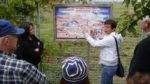Hearing the story of the tunnel from a Sarajevo native. Photo credit: Martin Klimenta