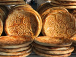 'Patyr' bread of Fergana Valley in Uzbekistan. Photo credit: Abdu Samadov