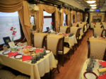 Sample Dining Car aboard the Golden Eagle