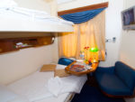 Sample Gold Class Sleeper with en suite shower and WC - Golden Eagle Trans-Siberian Express