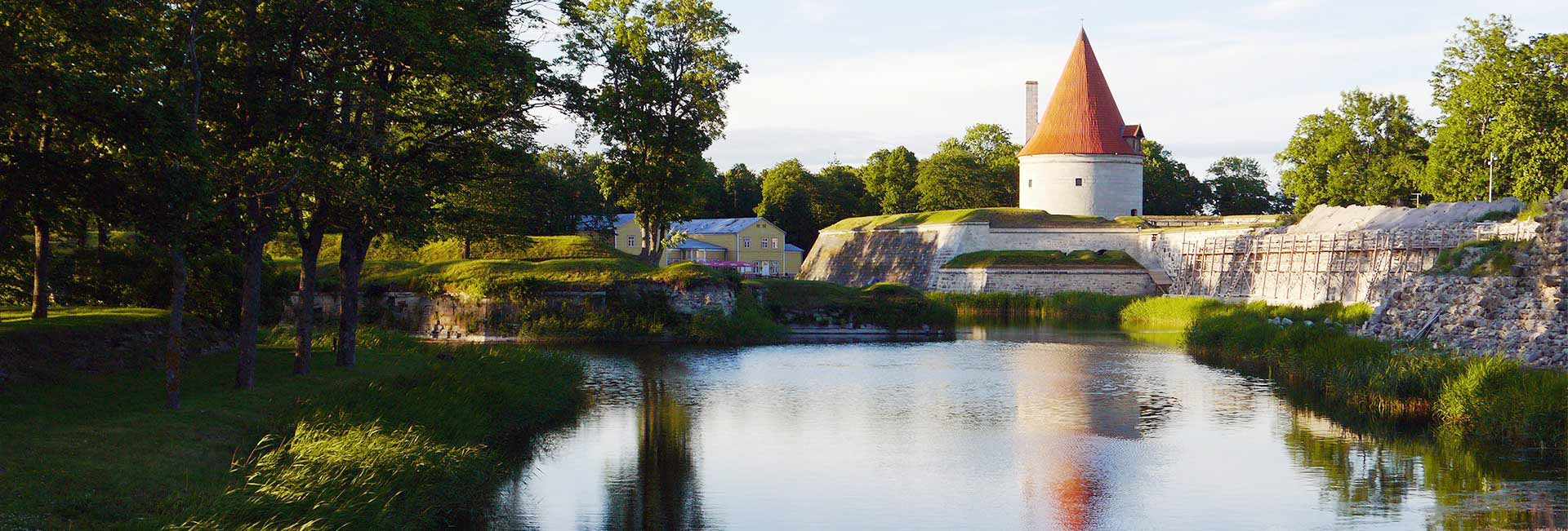 Kuressare fortress on Saaremaa island, in western Estonia. Photo credit: Martin Klimenta