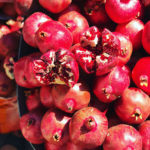 Pomegranates in Uzbek bazaars. Photo credit: Abdu Samadov