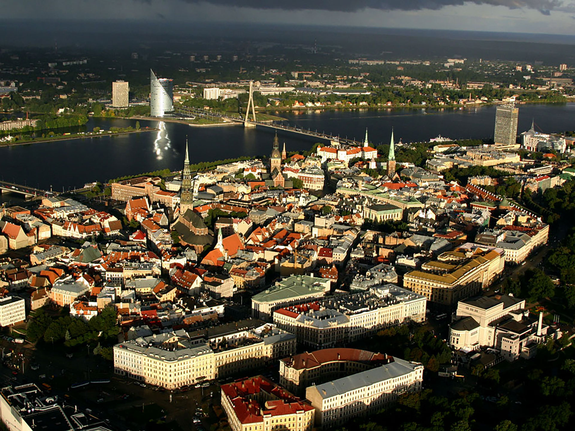 Old Town and Daugava River in Riga, Latvia. Photo credit: Vita Balckare