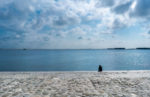 Caspian Sea views in Baku, Azerbaijan. Photo credit: Jered Gorman