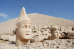 More than 2,000 years old, these royal stone heads are found atop Turkey's 7,000-foot Mount Nemrut. Photo credit: Jered Gorman