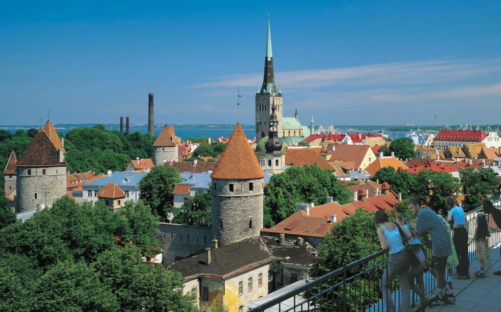 Old Town views from Dome Hill in Tallinn, Estonia. Photo credit: Visit Estoniacom