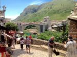 Mostar's original, venerable Stari Most (Old Bridge) stood for 427 years. Photo credit: Michel Behar