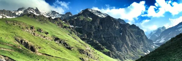A mountain pass in Tajikistan. Photo credit: Abdu Samadov