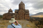 Built in 1216, Hovhannavank Monastery overlooks the Kasagh River canyon near Ohanavan. Photo credit: Michel Behar