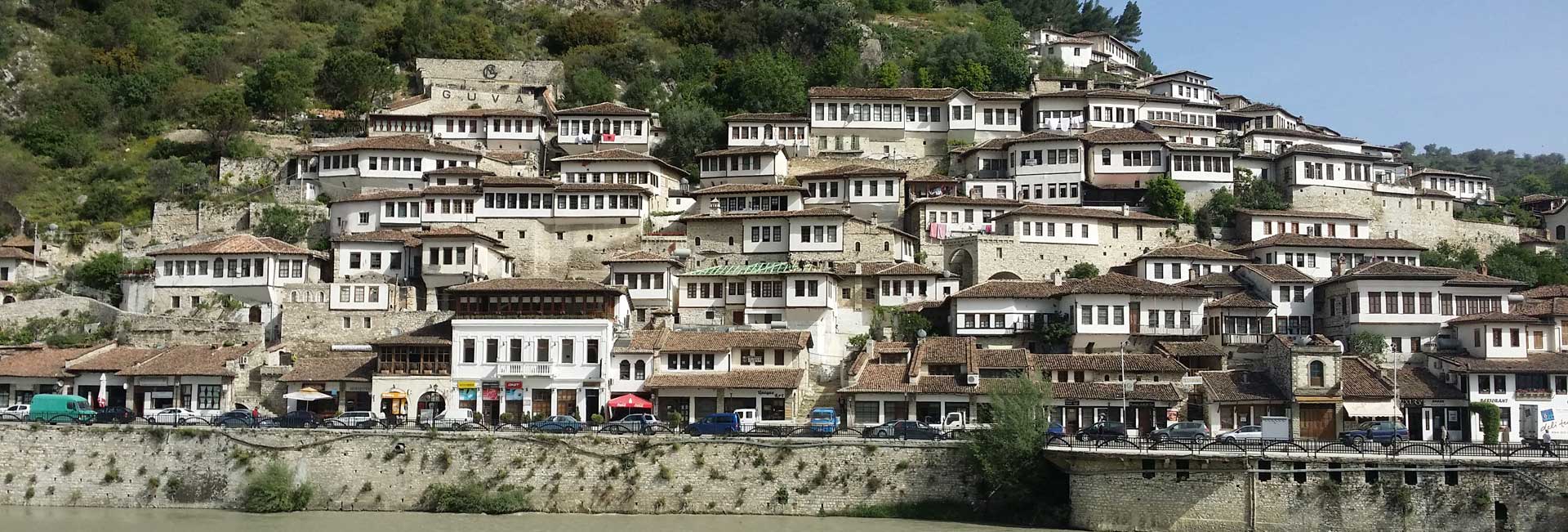 The whitewashed architecture of UNESCO-listed Berat in Albania. Photo credit: Mike Belton & Karen McGrath