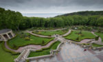 A view of the Dnipro River from the mansion. Photo credit: Gary Krosin