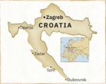 Croatia Country Map