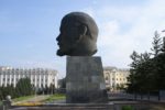 The world's largest bust of Vladimir Lenin can be found in the Buryat capital of Ulan Ude in Siberia, Russia. Photo credit: Joanna Millick