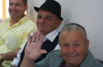 A wave from newfound friends in Berat, Albania. Photo credit: Joanna Millick