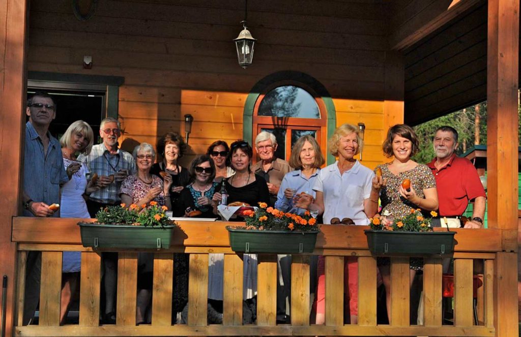 Visiting a dacha in the Russian countryside. Photo credit: Bruce Jones