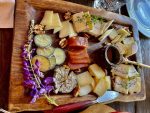 A board of traditional and rare Georgian cheeses from Tusheti - many produced artisanally in remote villages. Photo credit: Michel Behar