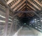 The Scholars' Stair was built in 1642 to protect schoolchildren and churchgoers on their way to school, and to the Church on the Hill (Sighisoara.) Photo credit: Michel Behar