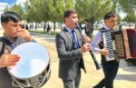 Turkmen Musicans. Turkmenistan. Photo credit: Michel Behar