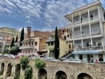 Traditional homes and balconies in Tblisi, Georgia. Photo credit: Michel Behar