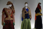 Folk costumes at the Heydar Aliyev Cultural Center. Photo credit: Jake Smith