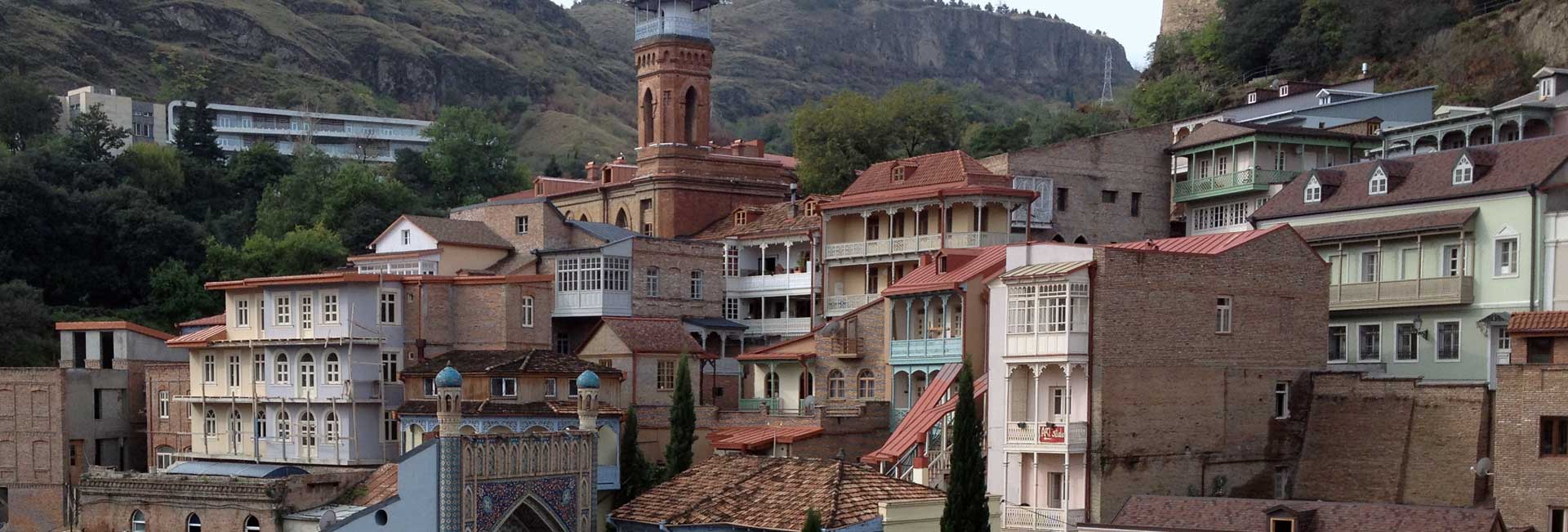 Panorama of Tbilisi's Old Town. Photo credit: Mariana Noble
