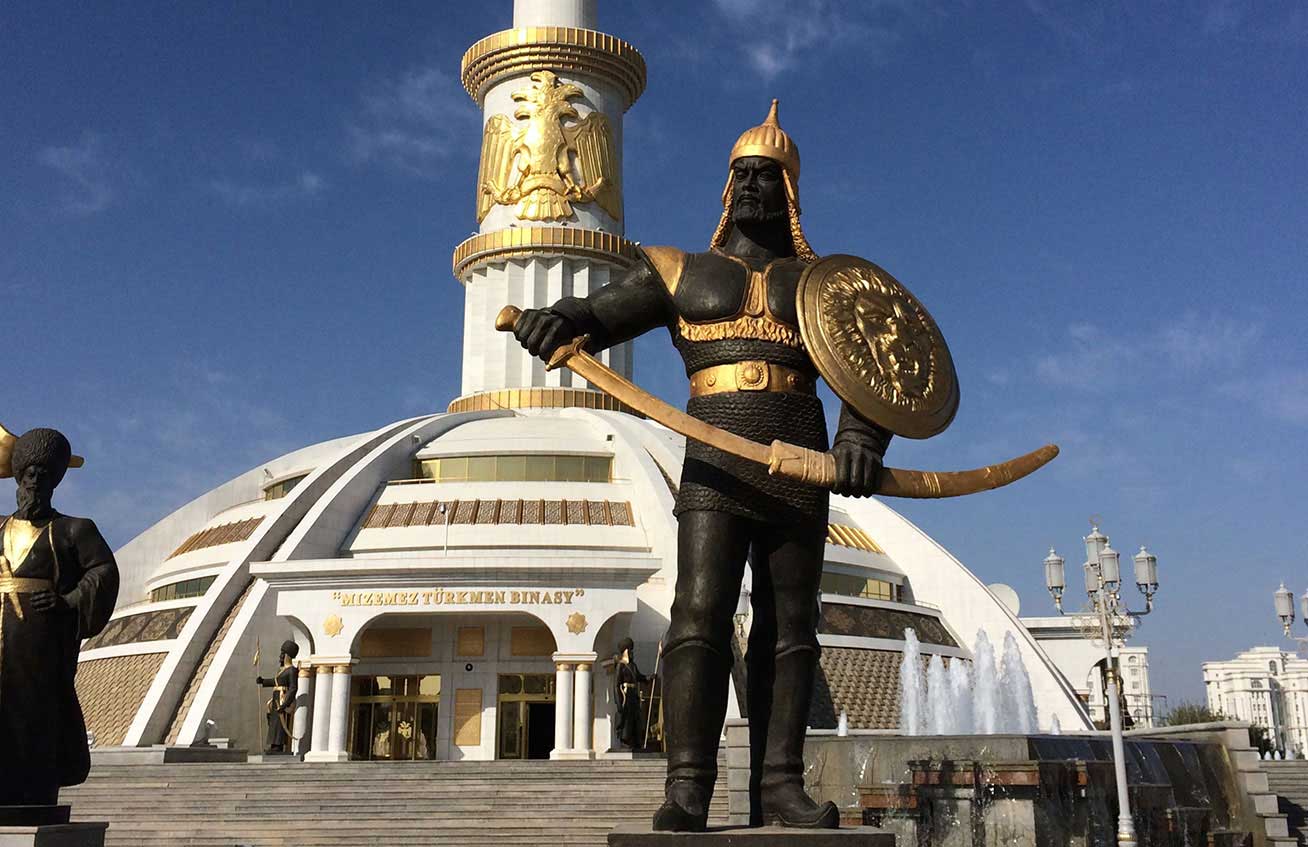 Independence Museum in Ashgabat. Turkmenistan. Photo credit: John Sekel