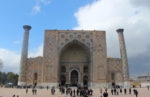 Ulugh Beg Madrasa in Samarkand (Uzbekistan). Photo credit: Tia Low