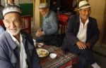 Spending time with locals in Kashgar. Photo credit: Martin Klimenta.