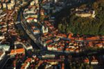 Bird's-eye view of Ljubljana. Photo credit: Lenarčič/www.slovenia.info
