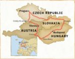 New Years in Vienna by Private Train Map