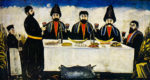 Artist Niko Pirosmani often painted crescent-shaped Georgian bread into his pictures. Photo credit: Georgia Tourist Board