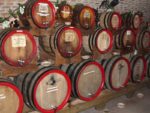 Barrels of brandy waiting for their perfect release date (Romania.) Photo credit: Liz Tollefson