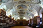 Strahov Library in Prague, Czech Republic.