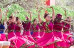 Dancing in Tibet.