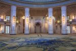 Interior of Kipchak Mosque, near Ashgabat, Turkmenistan. Photo credit: Lindsay Fincher