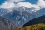 Looking north into Russia and the Caucasus Mountains from northern Azerbaijan. Photo credit: Jered Goman