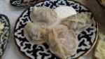 Manti is typically filled with beef and lamb, or for vegetarians, pumpkin or cheese. Photo credit: Anya von Bremzen