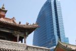 Old and new in Ulaanbaatar, Mongolia. Photo credit: Douglas Grimes
