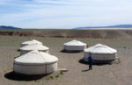 Ger camp in the Gobi, Mongolia. Photo credit: Andrew Barron