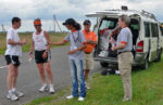 Our MIR team worked with the support crew, ensuring runners had everything they needed. Photo credit: Douglas Grimes