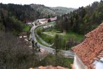 A view from Bran Castle overlooking the town of Brasov. Photo credit: Phil Kidd