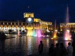 Architecture in Baku, Azerbaijan, combines old and new. Photo credit: Michel Behar