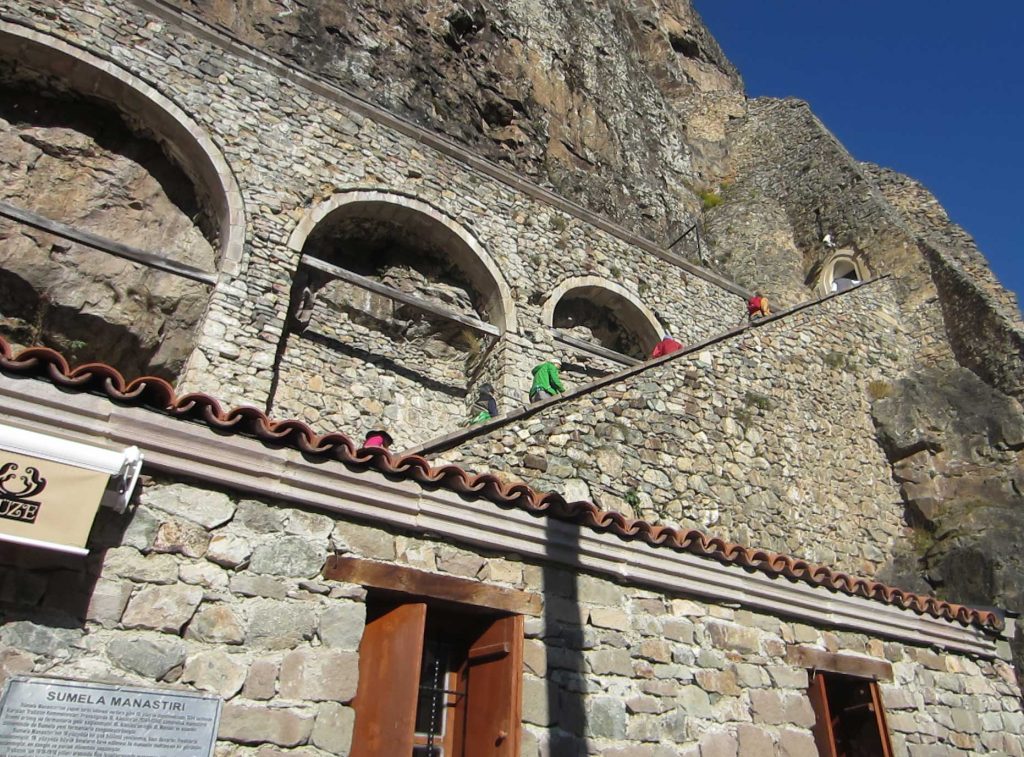 Sumela Monastery in Turkey. Photo credit: Jered Gorman