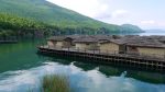 The Bay of Bones Museum in Ohrid, North Macedonia. It’s a reconstructed village of stilt houses, each displaying Bronze & Iron Age items found in Lake Ohrid. Photo credit: Martin Klimenta