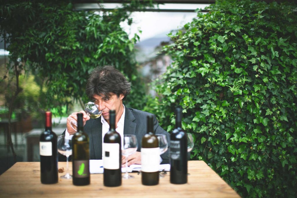 A tasting in Slovenia. Photo credit: Suzan Gabrijan - Adventure Slovenia