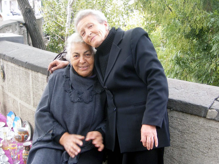 Old friends at Dry Bridge Market in Tbilisi, Georgia. Photo credit: Mariana Noble