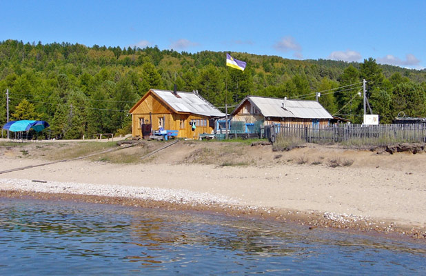 Today Lake Baikal is sporadically dotted with wooden cottages and lakeside accommodations. Photo credit: Vladimir Kvashnin