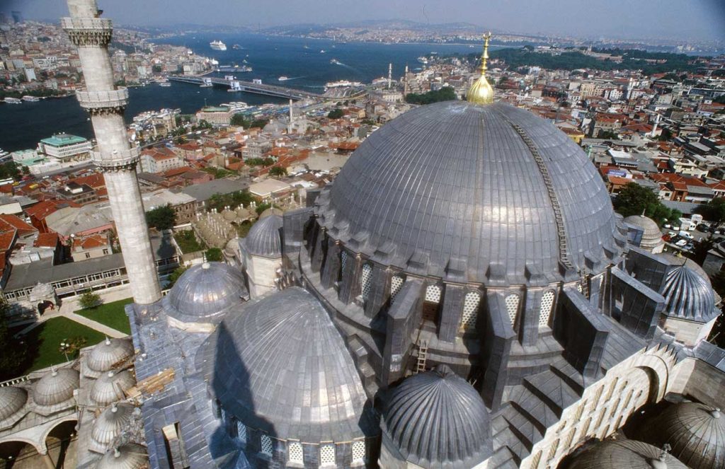 Aerial view of Istanbul, Turkey. Photo credit: Peter Guttman