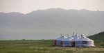 Gers on the Mongolian steppe. Photo credit: Ken Spence